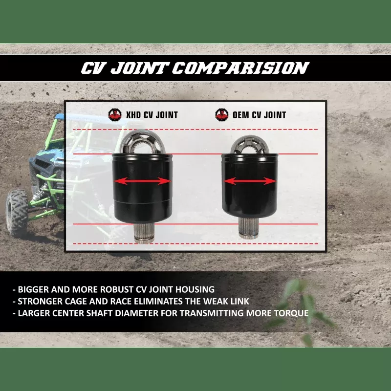 Demon ATV/UTV Axle RZR