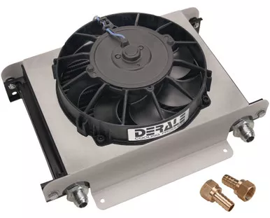 Derale Hyper Cool Cooler with -8AN Inlets 15860