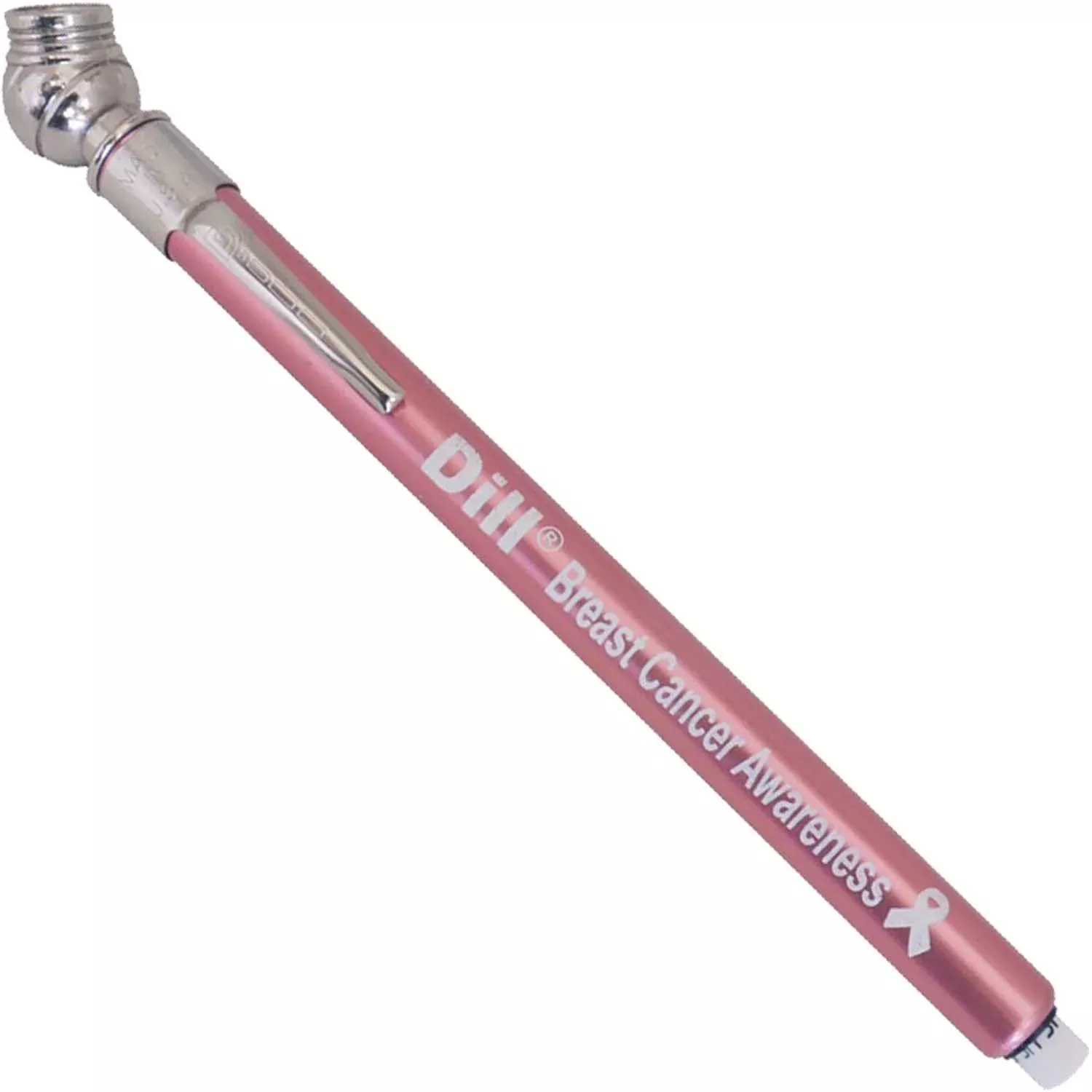 Dill 20-90 psi Pencil Style Tire Air Gauge - Pink