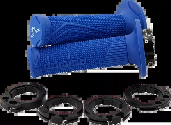 Domino D100 D-Lock Grips – Blue