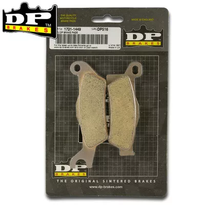 DP Honda CBR600RR ABS 09-26 Standard Sintered Metal Rear Brake Pads