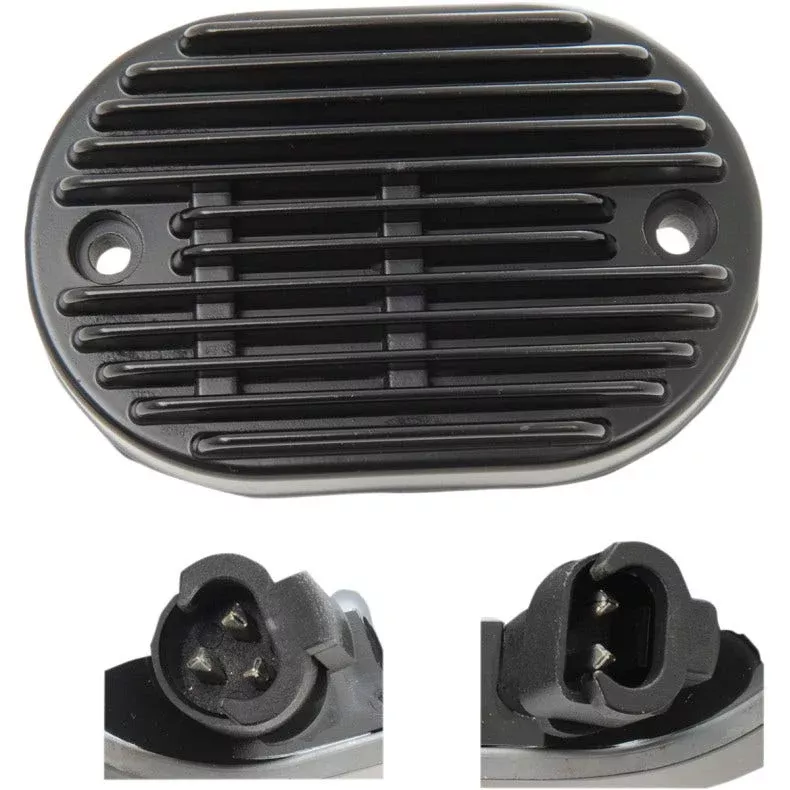 Drag Premium Solid State Black Voltage Regulator Harley 08-10 FXST FLST FXCW