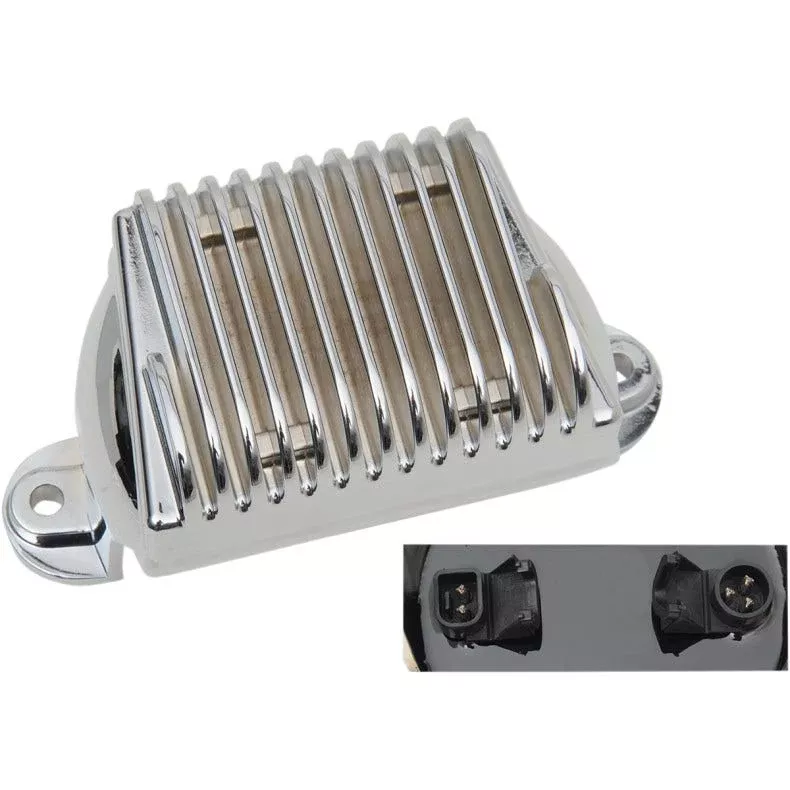 Drag Premium Solid State Chrome Voltage Regulator Harley FLH 09-16 Repl 74505-09