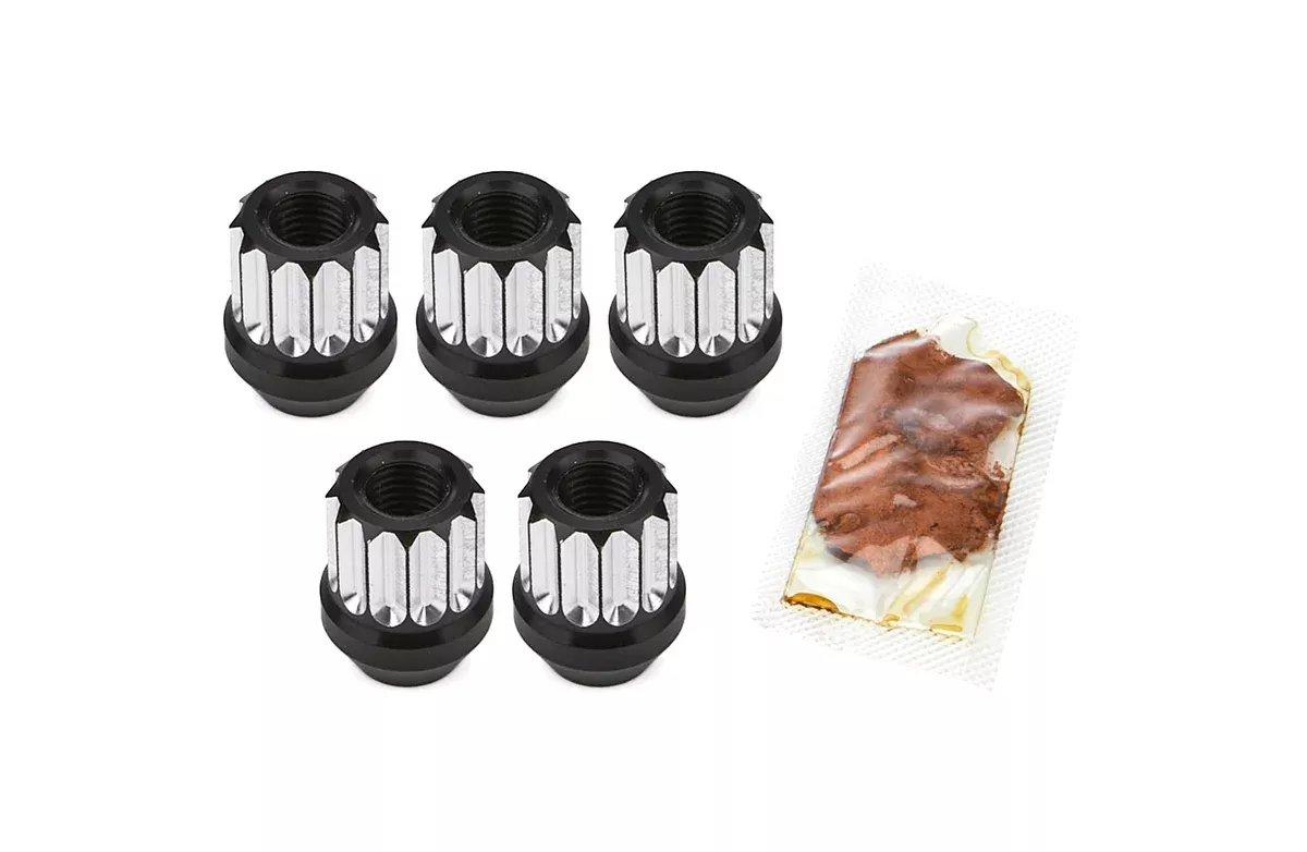 Drag Race Solutions Billet Aluminum 12pt Lug Nuts 12mm 5 pack 7605-12MM