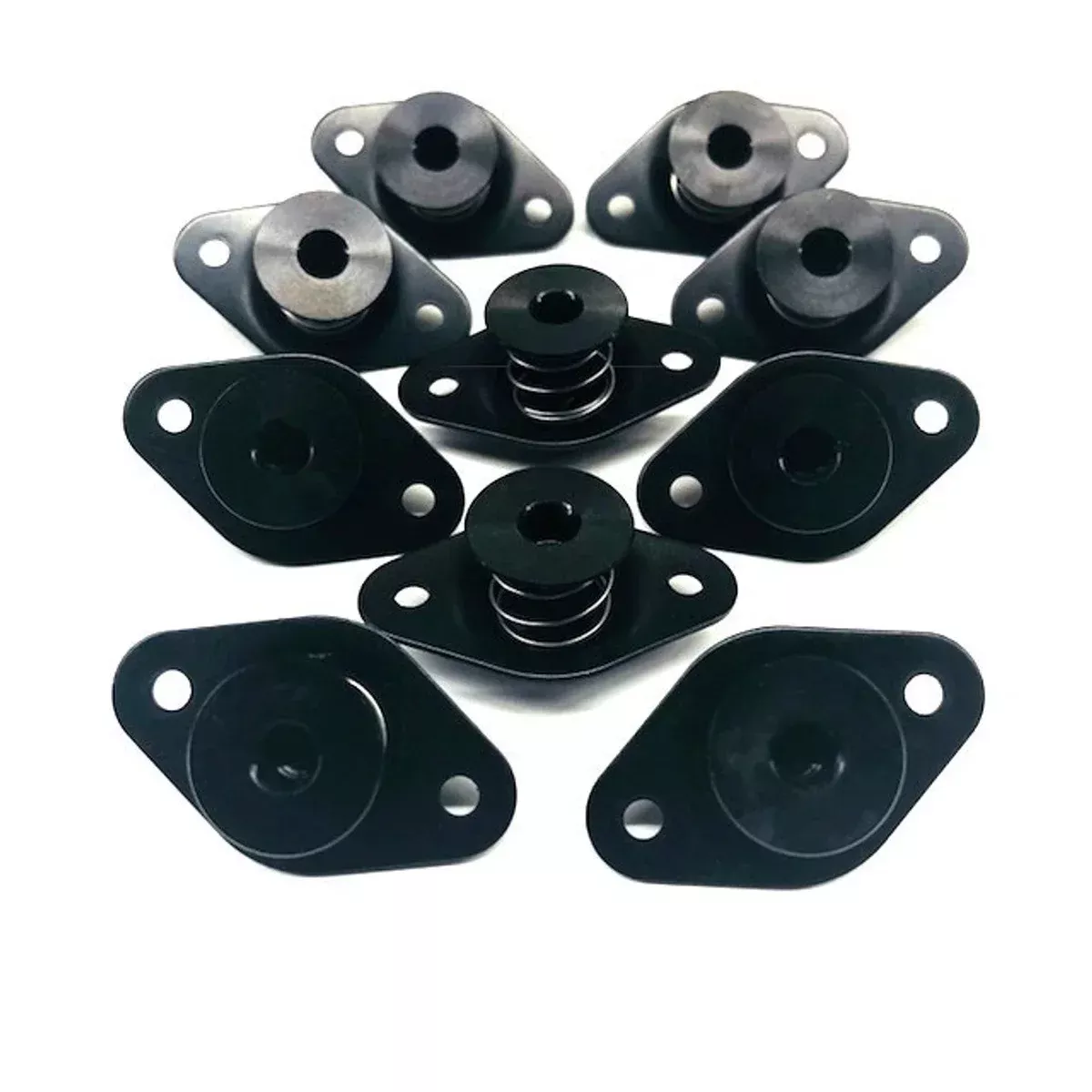 drag race solutions Qtr Turn Self Eject Alm Fastener Small Hex Head 4210-650E-B