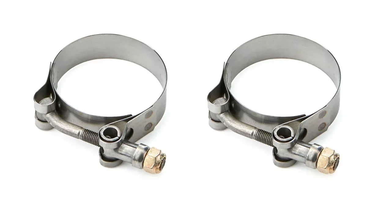 drag race solutions Repl. Clamp Set 2.375 Collector Tethers 2375