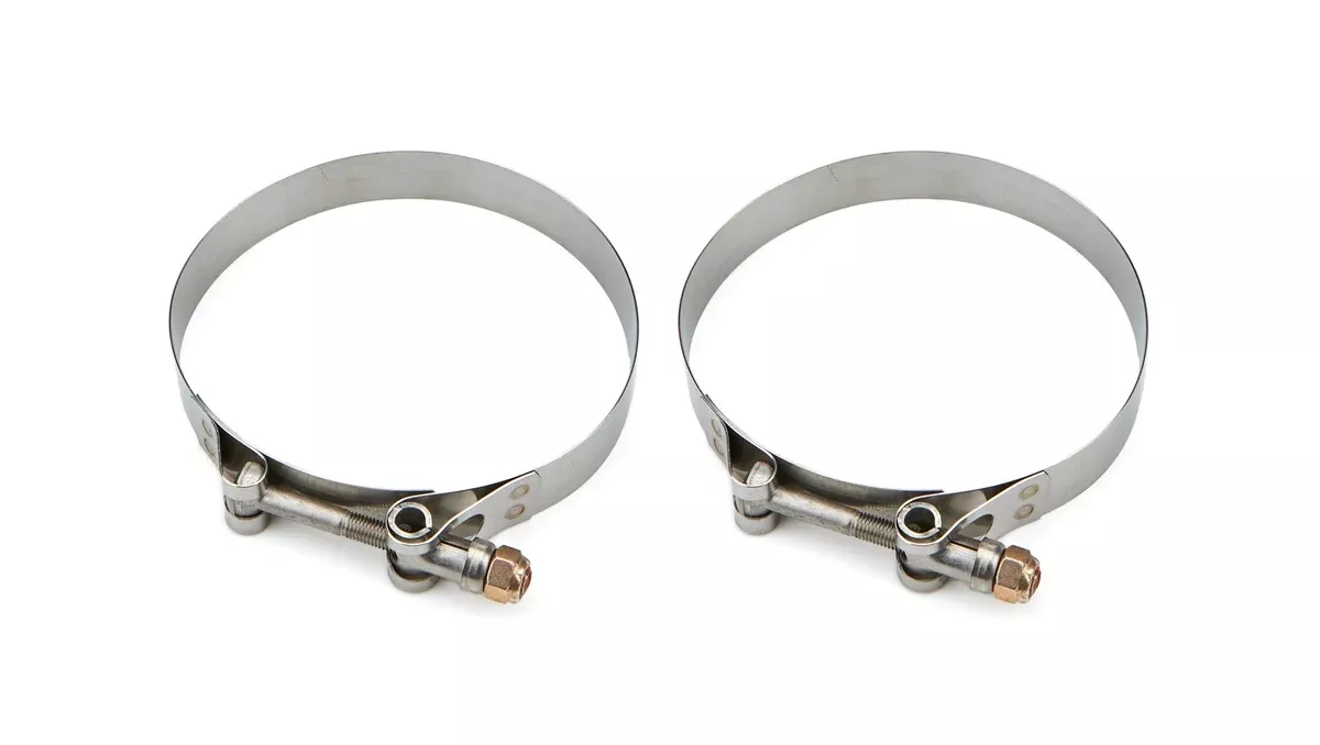 drag race solutions Repl. Clamp Set 4.500 Collector Tethers 4500