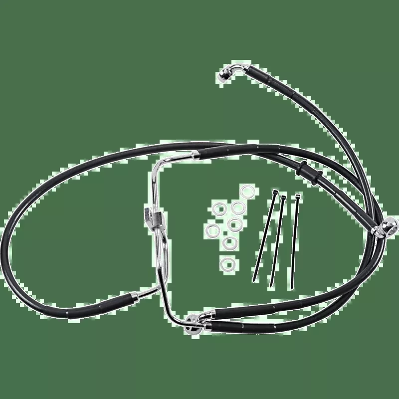 Drag Specialties 08-17 Fxdf FRT S/B Brake Line Kit +6