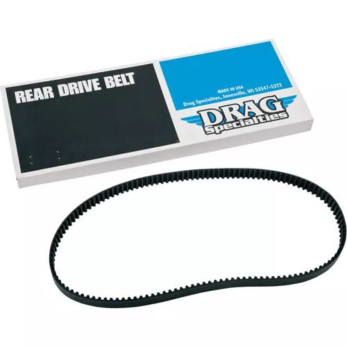 Drag Specialties 24mm Rear Drive Belt 133 Tooth for Harley - Repl. OEM #40000001