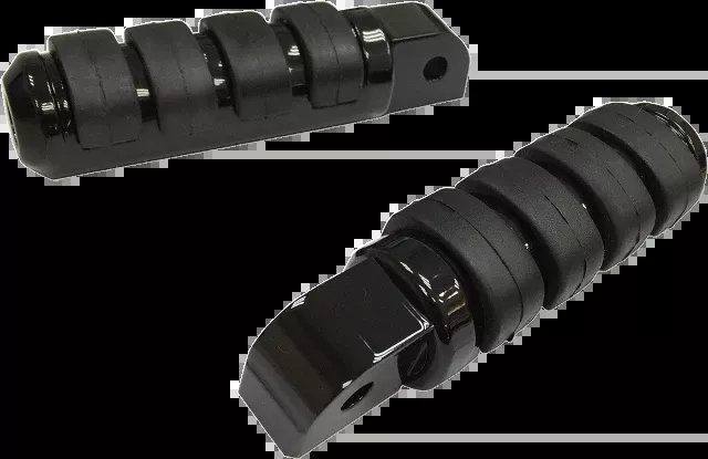 Drag Specialties Black Passenger Foot Pegs 2018-26 Harley Softail Heritage FXFB