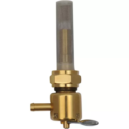 Drag Specialties Bronze 22mm Petcock - Forward Facing Outlet