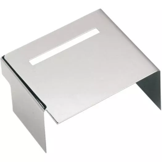 Drag Specialties Chrome Battery Cover Harley FXE FXWG XL Repl 66347-91