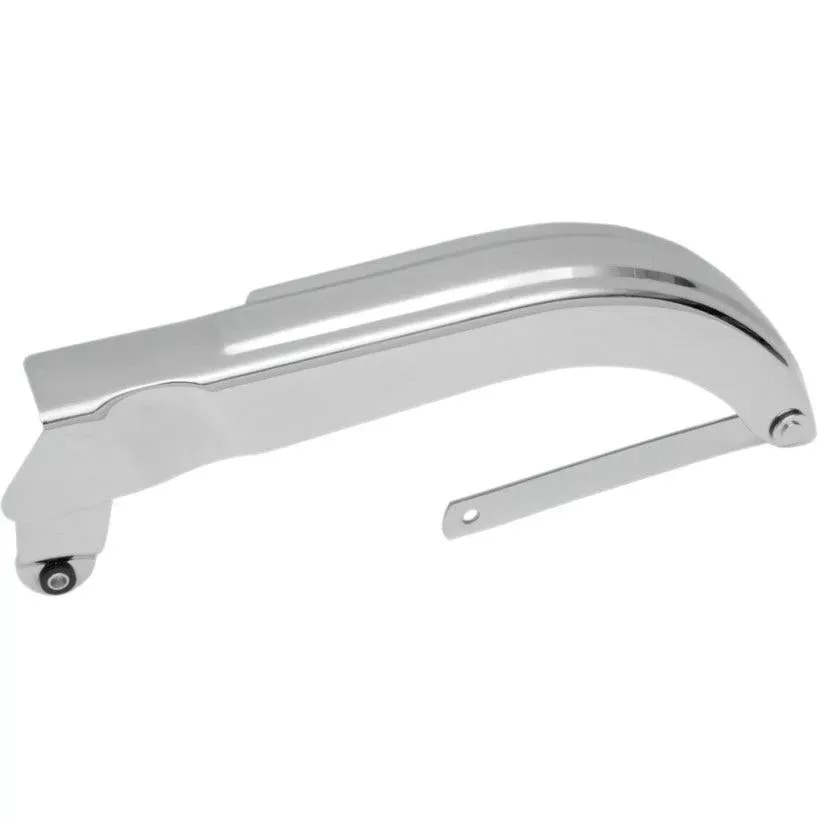 Drag Specialties Chrome Rear Upper Belt Guard Cover Harley 85-86 FXWG FXB