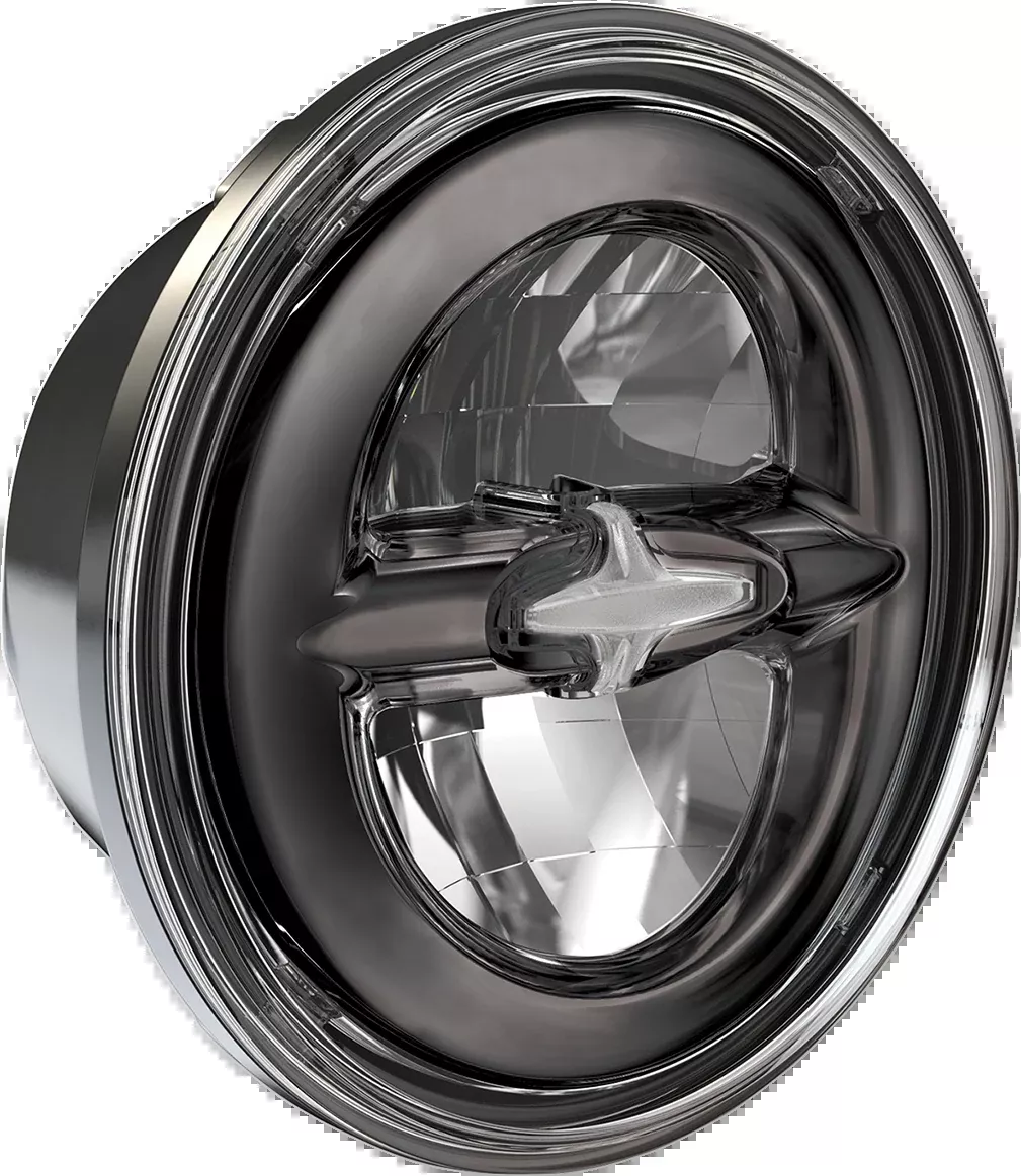 Drag Specialties Dark Chrome LED Premium 5 3/4" Reflector Style Front Headlight