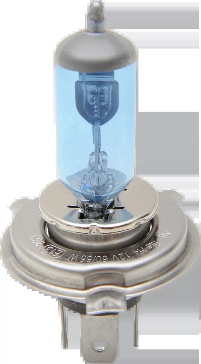 Drag Specialties Heavy Duty Super Blue H4 Halogen 55/60W Headlight Bulb Harley