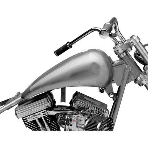Drag Specialties One-PieceSmooth-Top Style Extended Gas Tank for 1984-1999 Harley Softail - Screw-in Cap