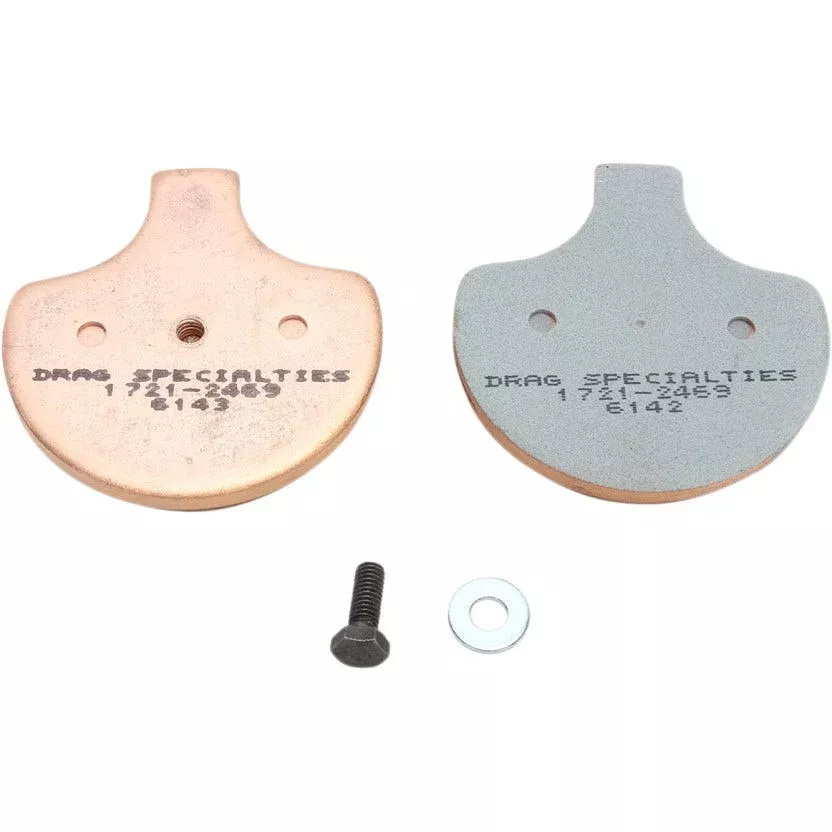 Drag Specialties Premium Sintered Front Brake Pads Harley Softail FLH/T Dyna XL