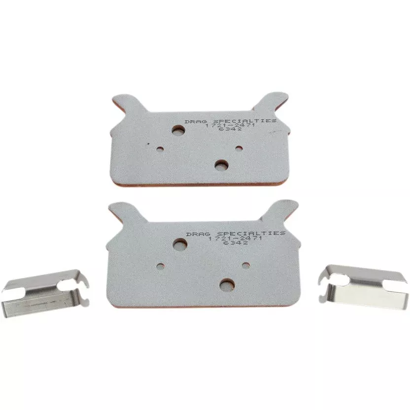 Drag Specialties Premium Sintered Rear Brake Pads Harley Touring FLT FLHT 86-99