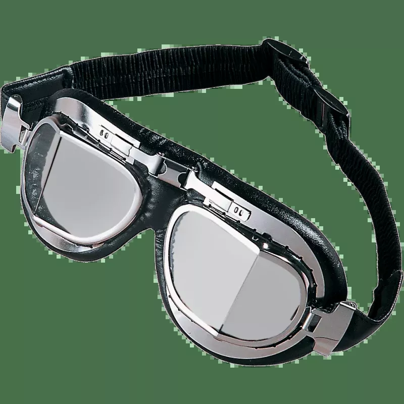 Drag Specialties Red Baron Goggles W/S/S Accents EA