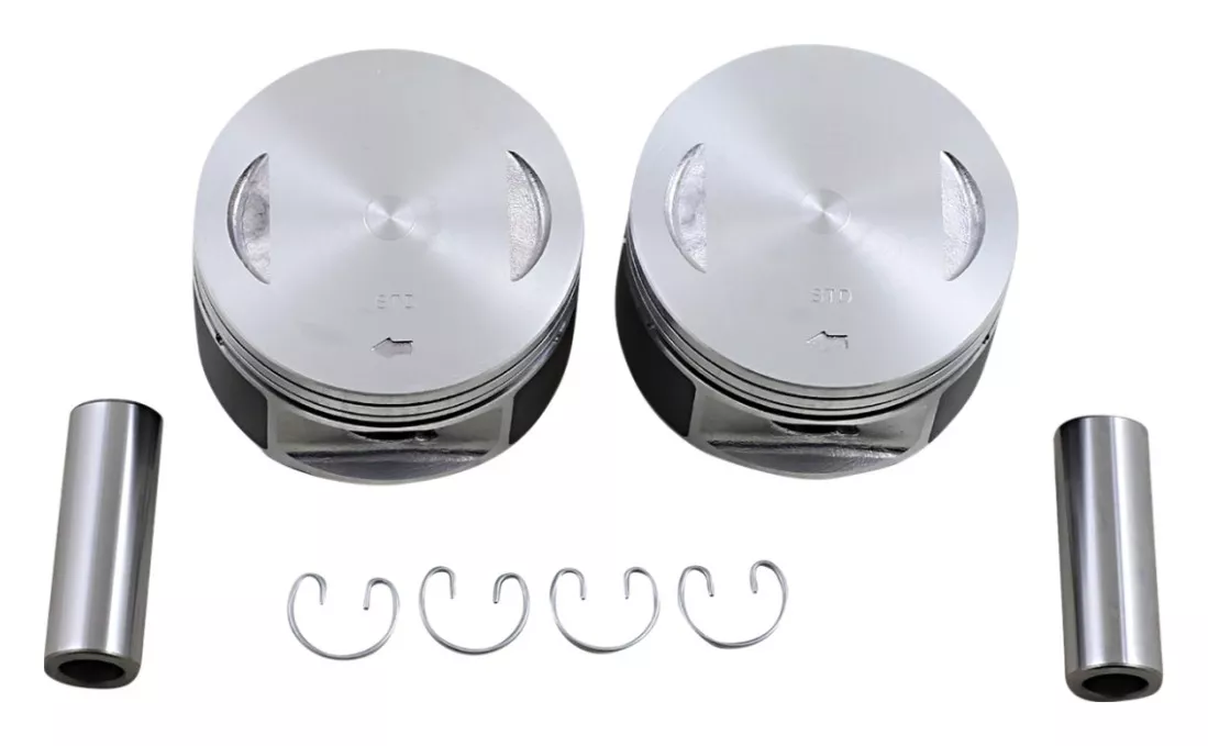 Drag Specialties Replacement Pistons For Harley Twin Cam 88" 1999-2006