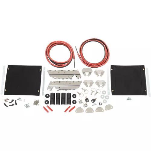 Drag Specialties Saddlebag Hardware Kit for 1993-2013 Harley Touring - OEM# 53710-93, 90682-93