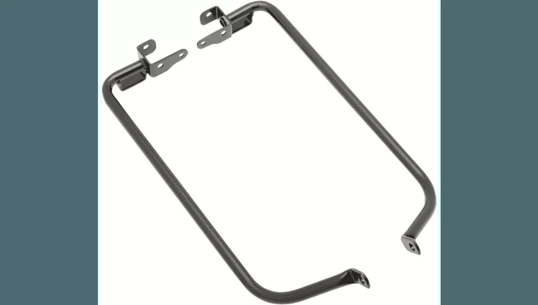 Drag Specialties Saddlebag Support Brackets for '14-25 Harley Davidson Touring - Black
