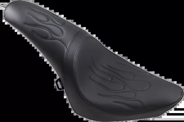 Drag Specialties Seats Predator Seat – Flame Stitched – FL/FX ’00-’17