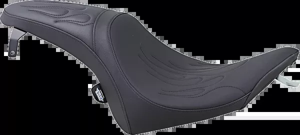 Drag Specialties Seats Predator Seat – Flame Stitched – Vegas