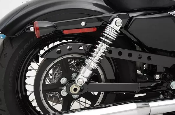 Drag Specialties Shocks Premium Ride-Height Adjustable Shocks - 12.5" - Standard - Chrome