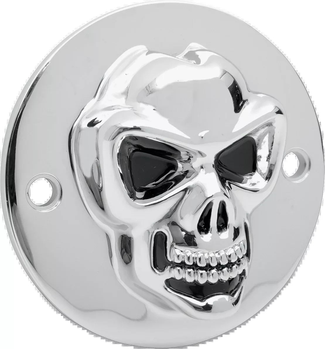 Drag Specialties Skull Points Timing Cover 1970-2022 Harley Dyna Sportster