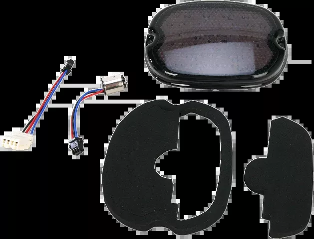 Drag Specialties Smoke Rear Taillight Assembly for 1999-2023 Harley Dyna Touring