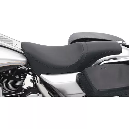 Drag Specialties Solar-Reflective Predator Seat for 1997-2007 Harley FLHR & FLHX- Smooth