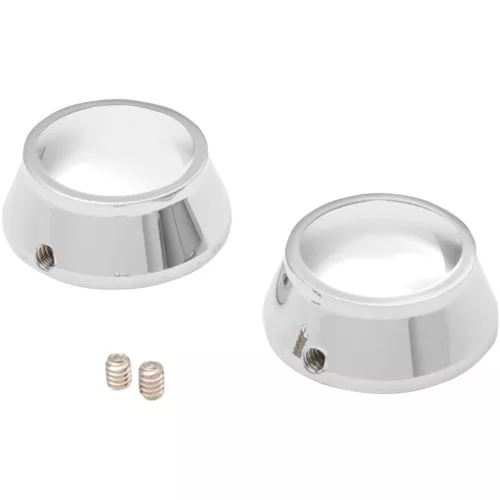 Drag Specialties Swingarm Pivot Bolt Covers for 2004-2013 Harley Sportster