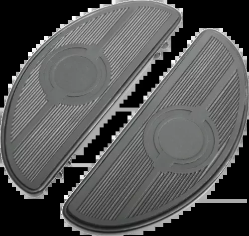 Drag Specialties Vintage Half-Moon Floorboards for 1980-2026 Harley Touring