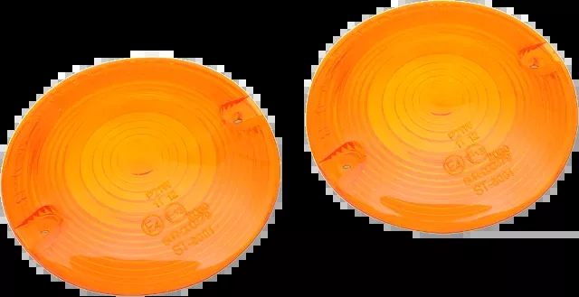 Drag SpecialtiesAmber DOT Pair Lens fits 1999-22 Harley Davidson Touring FLHX