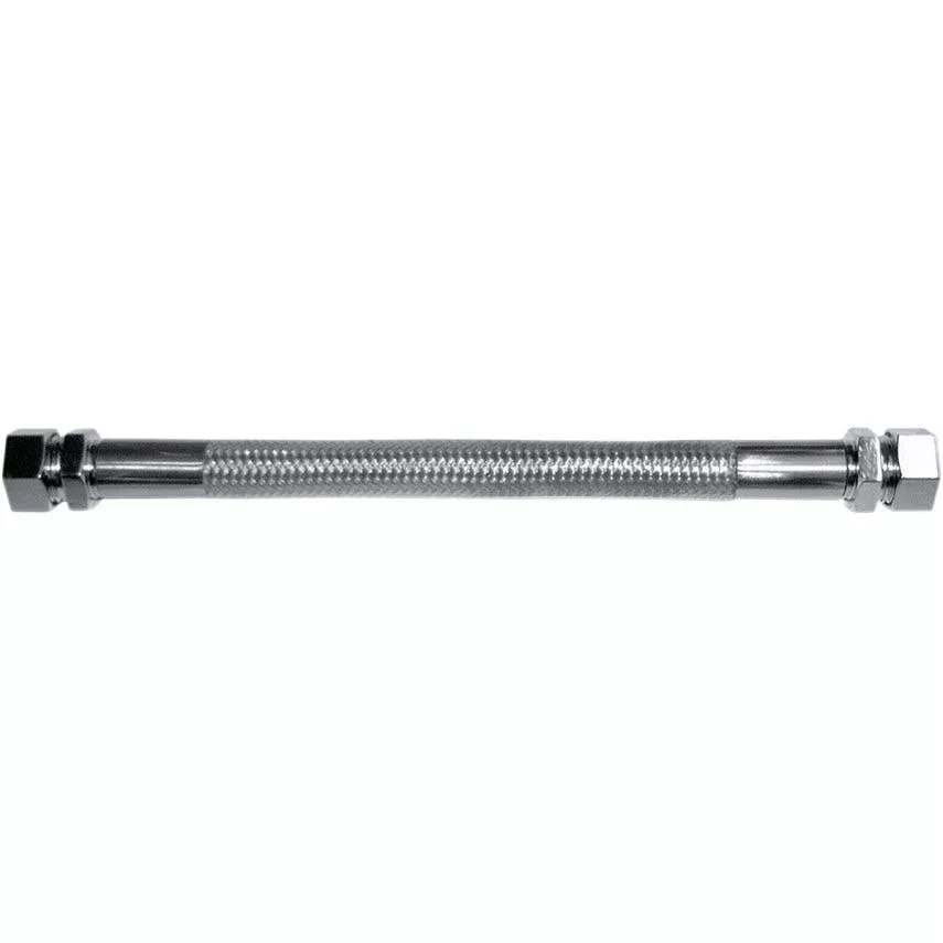 Drag Stainless Fuel Tank Crossover Lower Fuel Line for Harley Softail 00-17