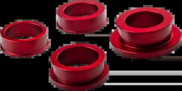 Driven Racing Wheel Spacer - Captive - Red - '21-'23 Honda CBR1000RR-R Fireblade