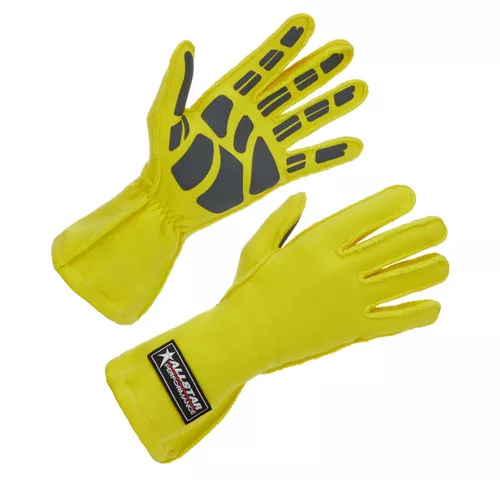 Driving Gloves Non-SFI Outseam S/L SM Yellow ALL913091