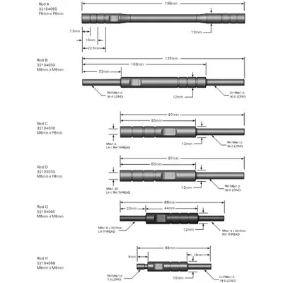 Dynojet Power Commander Universal Shift Rod Kit