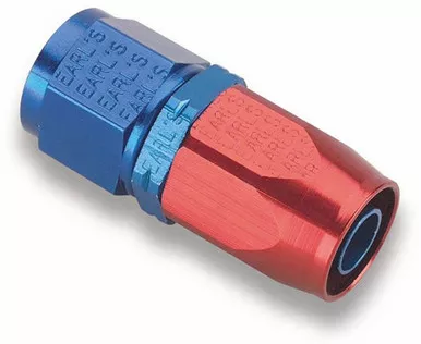 Earls #8 Auto-Fit Str Hose End 300108ERL