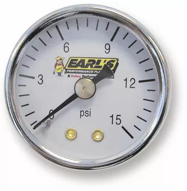 Earls Fuel Pressure Gauge 100195ERL