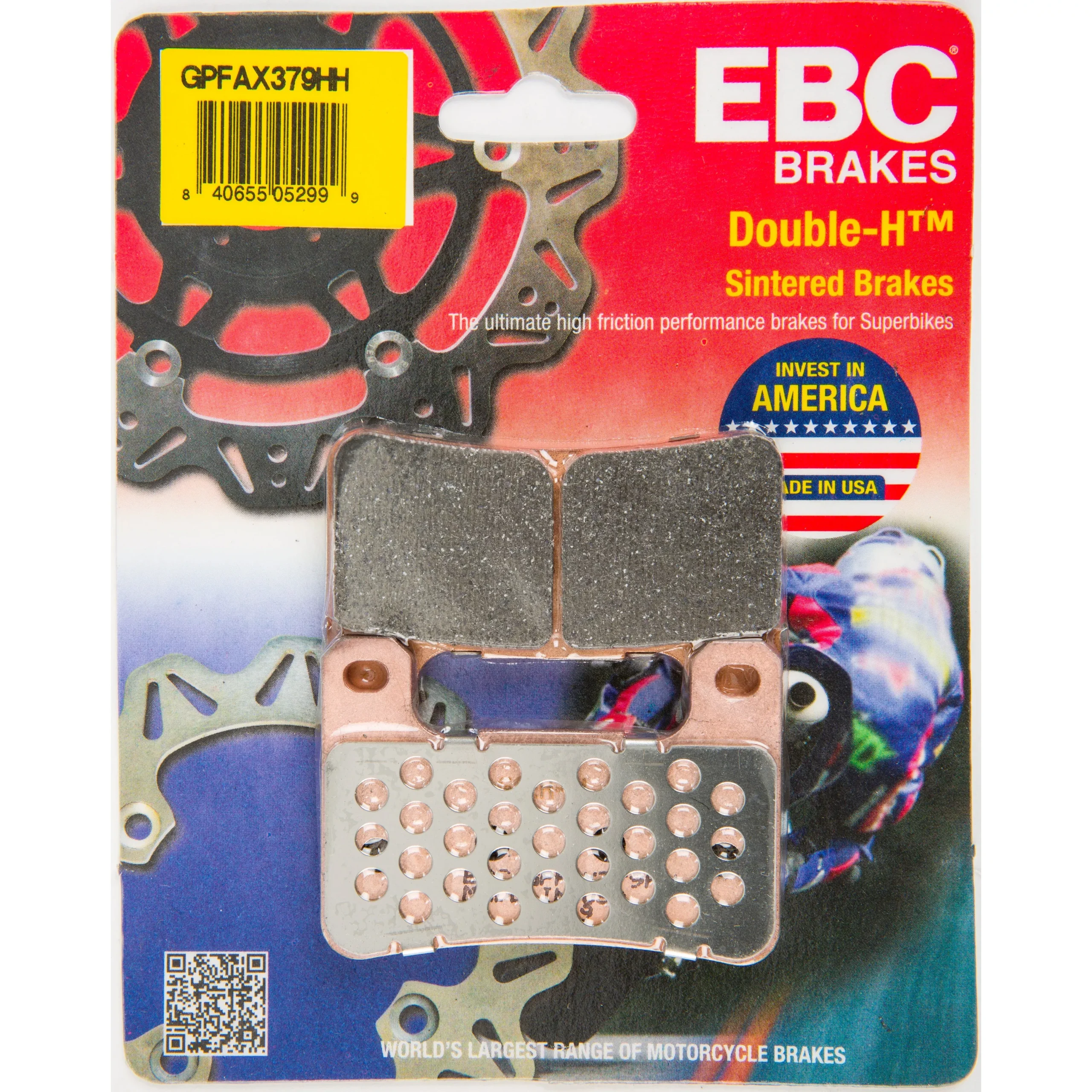EBC 1 Pair GPFAX Sintered Racing Brake Pads MPN GPFAX379HH