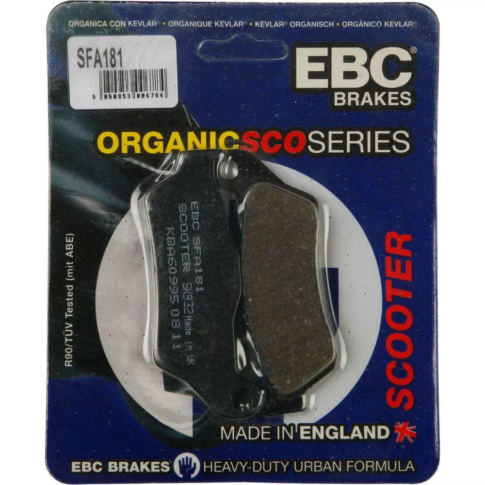 EBC 1 Pair Premium SFA Organic OE Replacement Brake Pads For Piaggio X9 Evolution 500 2006-2009