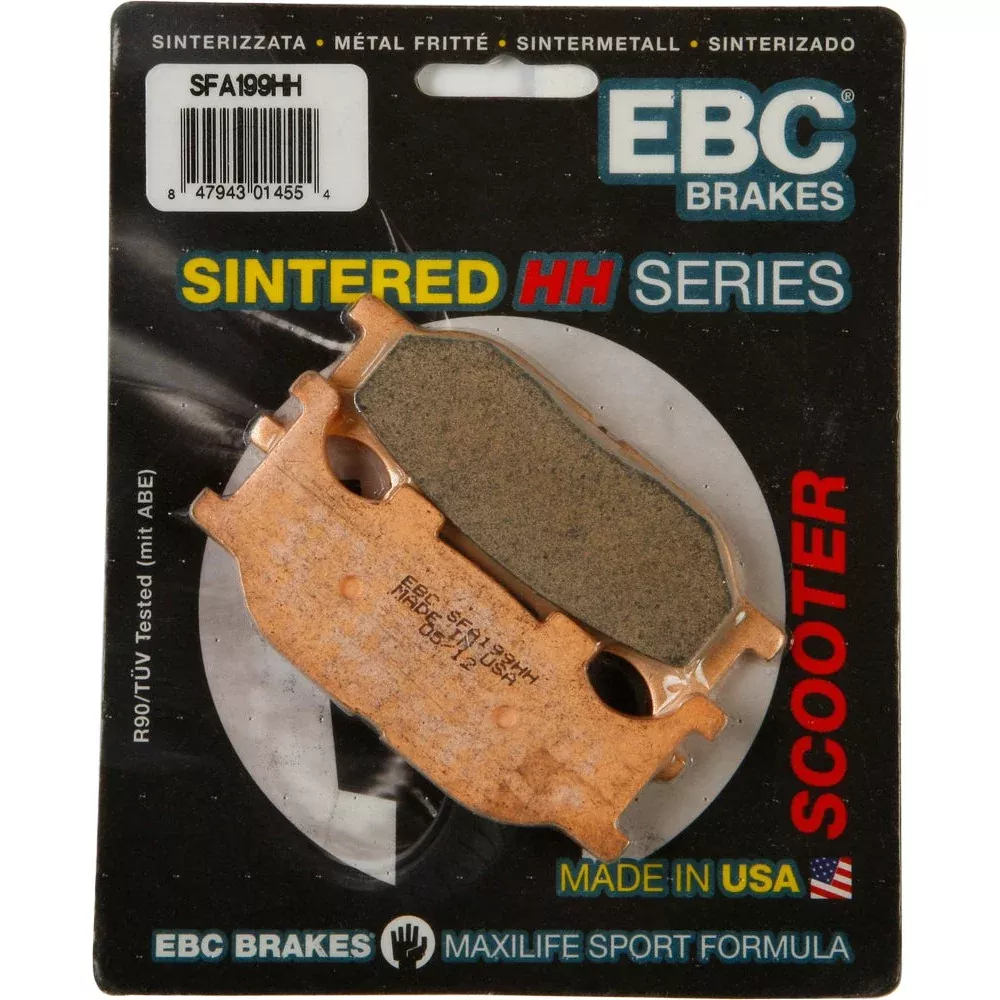 EBC 1 Pair SFA HH Series Scooter Sintered Brake Pads MPN SFA199HH