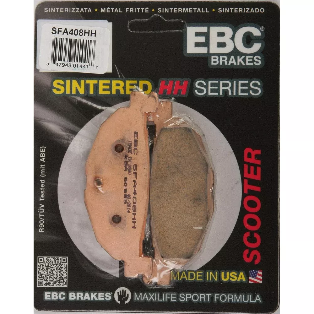 EBC 1 Pair SFA HH Series Scooter Sintered Brake Pads MPN SFA408HH