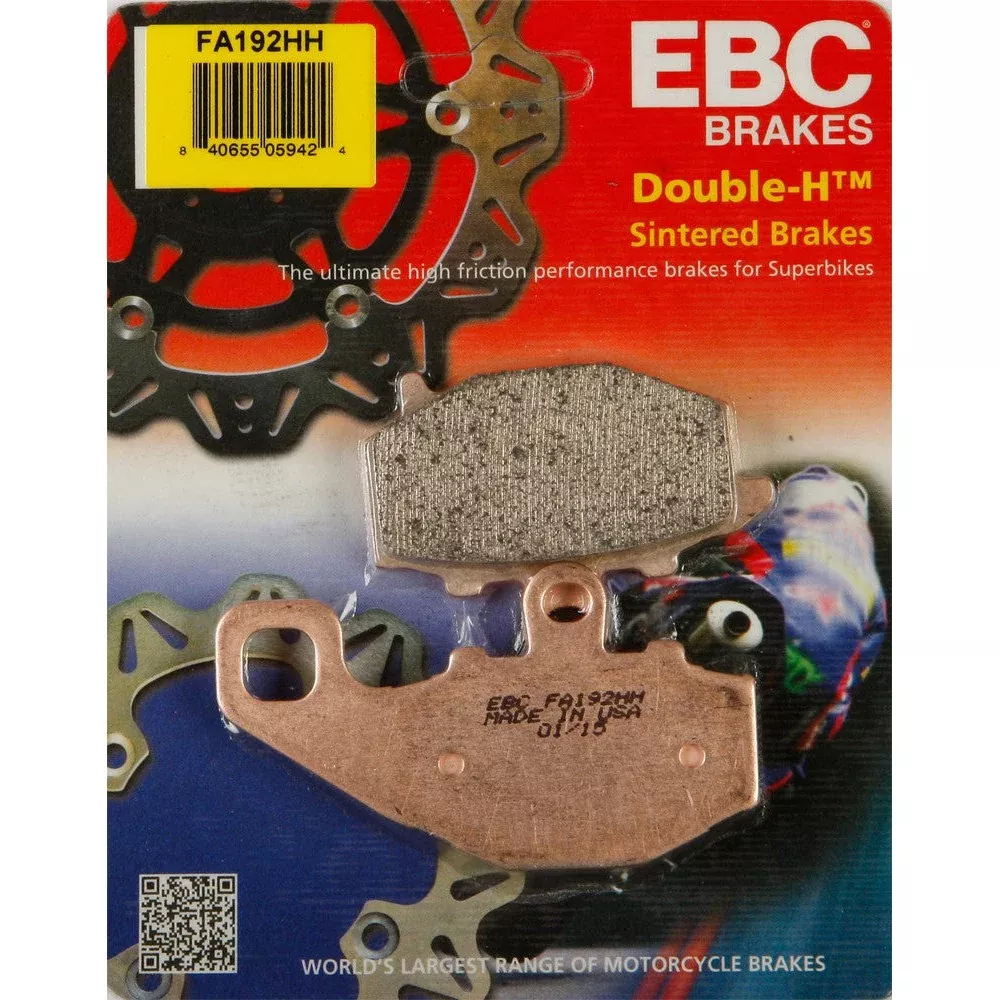 EBC 1 Pair Sintered HH Race Formula Brake Pads MPN FA192HH