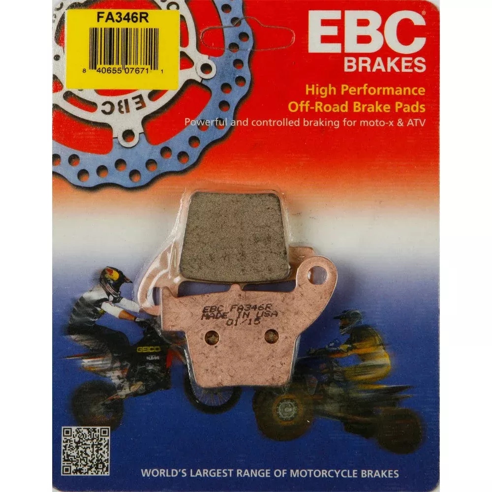 EBC 1 Pair Sintered HH Race Formula Brake Pads MPN FA346R