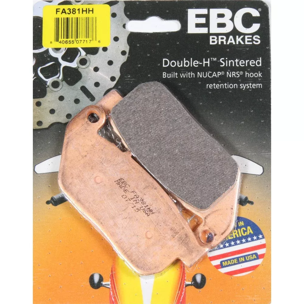 EBC 1 Pair Sintered HH Race Formula Brake Pads MPN FA381HH