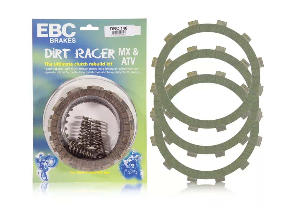 EBC Dirt Racer Clutch Kit for 1989-04 Kawasaki KX500 – DRC15