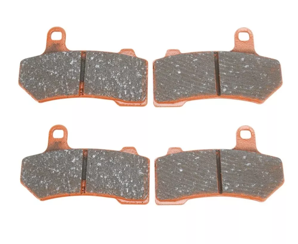 EBC FA409V x2 Semi Sintered Front/Rear Brake V Pads Pair Harley FLH 08-23 V-Rod